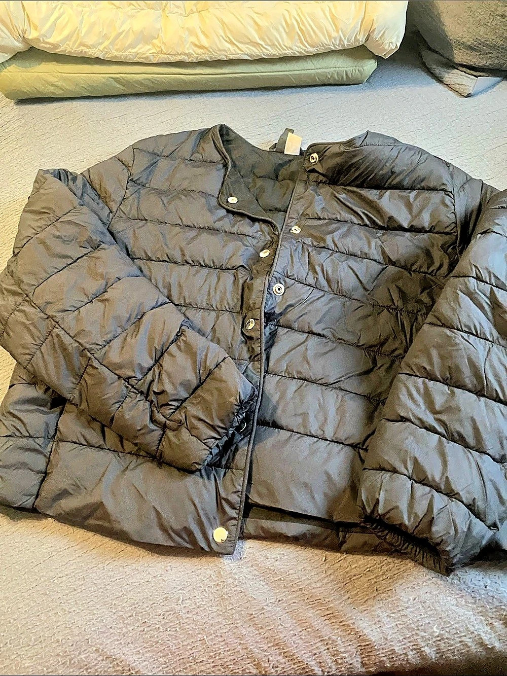H&M Ultra Light Down Compact Jacket Black